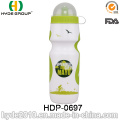 Bouteille en plastique de boisson potable de PE libre de PE de vente chaude, bouteille d&#39;eau en plastique de sport en plastique (HDP-0697)